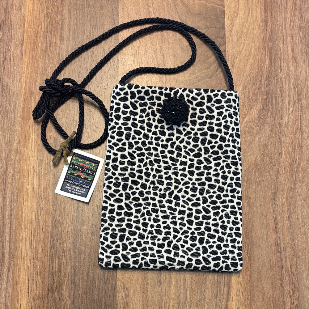 KAREN Z EAMES Hand Crafted Vibrant Multicolor Bag